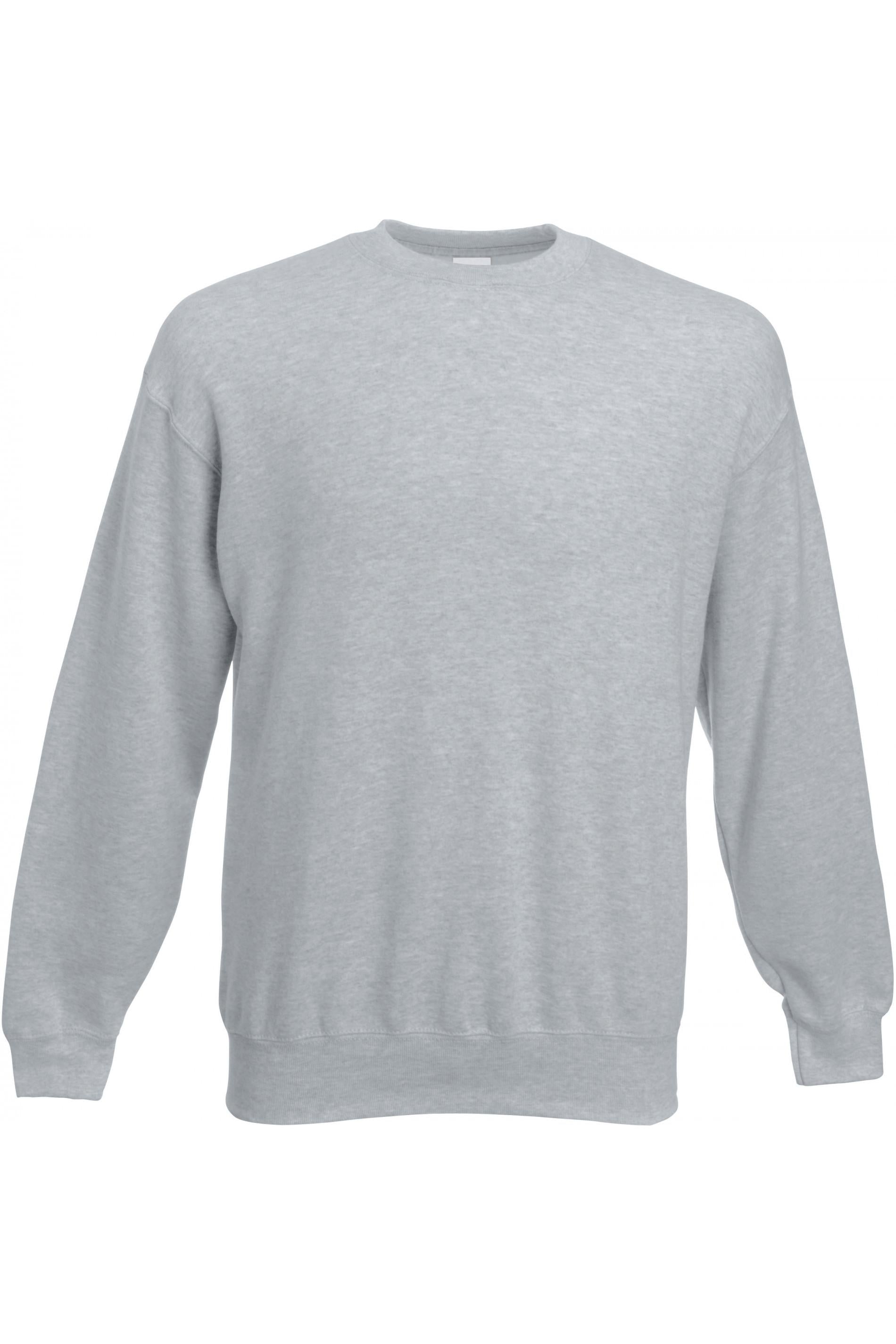 Felpa Girocollo Classic Unisex Grigia fruitgirocolloGRIGIO FRUIT OF THE LOOM
