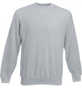 Felpa Girocollo Classic Unisex Grigia fruitgirocolloGRIGIO FRUIT OF THE LOOM