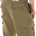 Pantalone Cargo Uomo M252349VERDE BERNA