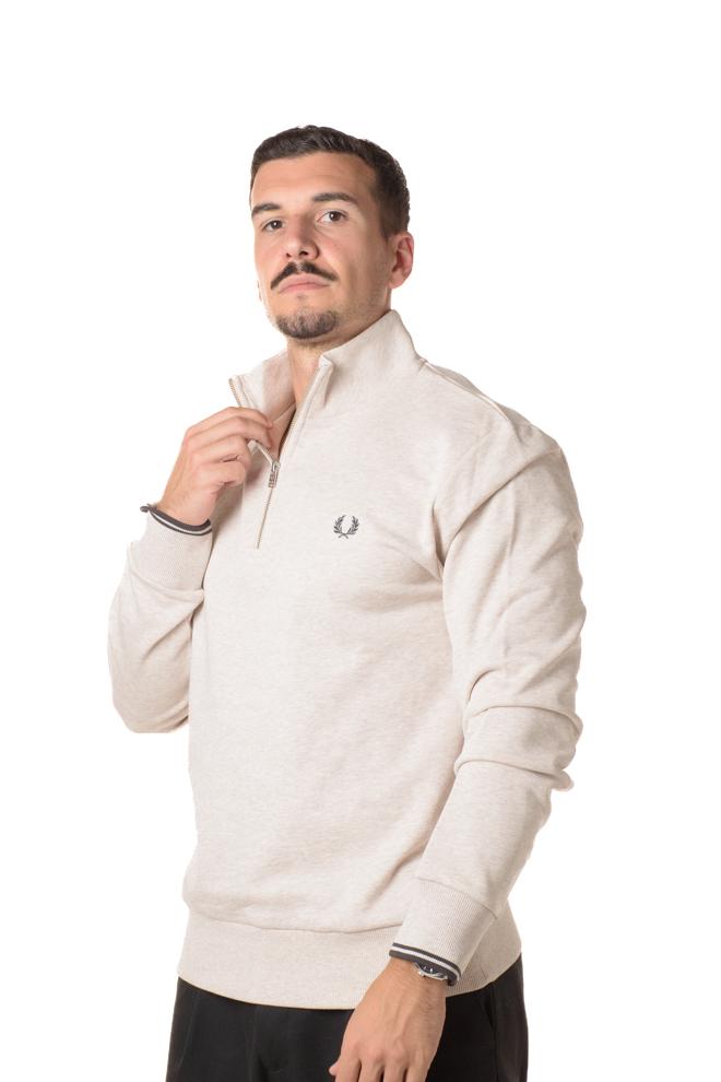 Felpa Half Zip Uomo 