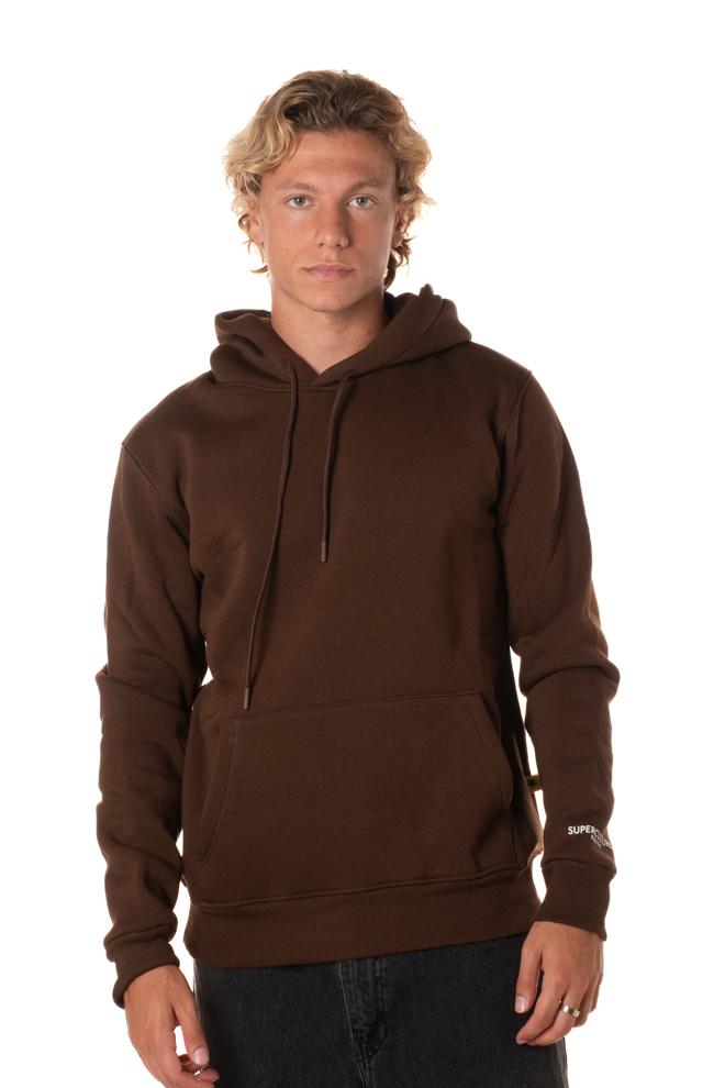 Felpa Basic Uomo JOY-ZCIOCCOLATO SUPERCULTURE