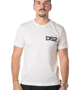 Tshirt Logo Uomo FW25225BIANCO DS2