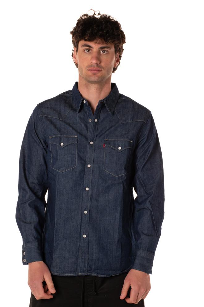 Camicia Western Denim Uomo 