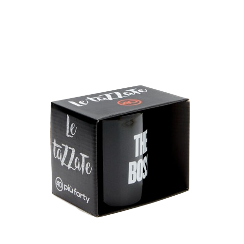 Tazza The boss Nero THE BOSSNERO PIU' FORTY
