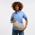 Pleat Moon Bag Large 