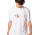 tshirt archival monologo uomo bianca J325427BIANCO CALVIN KLEIN