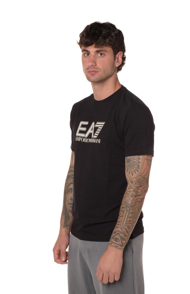 T-shirt Elastic Uomo 6DPT62NERO EA7