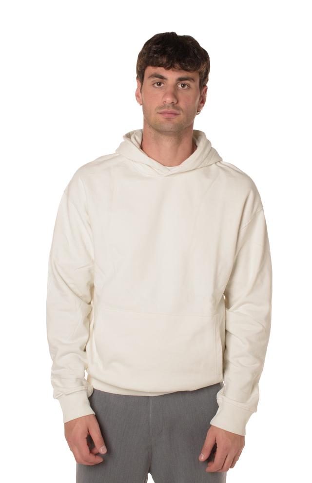 Felpa Charles Uomo 24CHRLES5150OFFWHITE SHOE