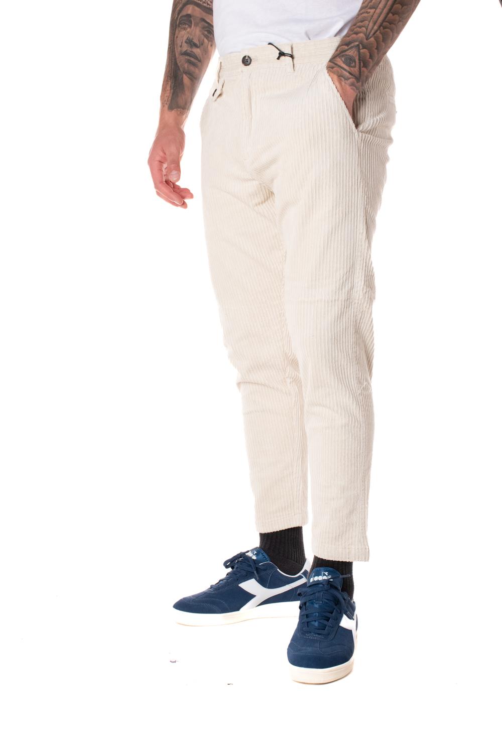 Pantalone Velluto Uomo BTP035PANNA TELAMIRA