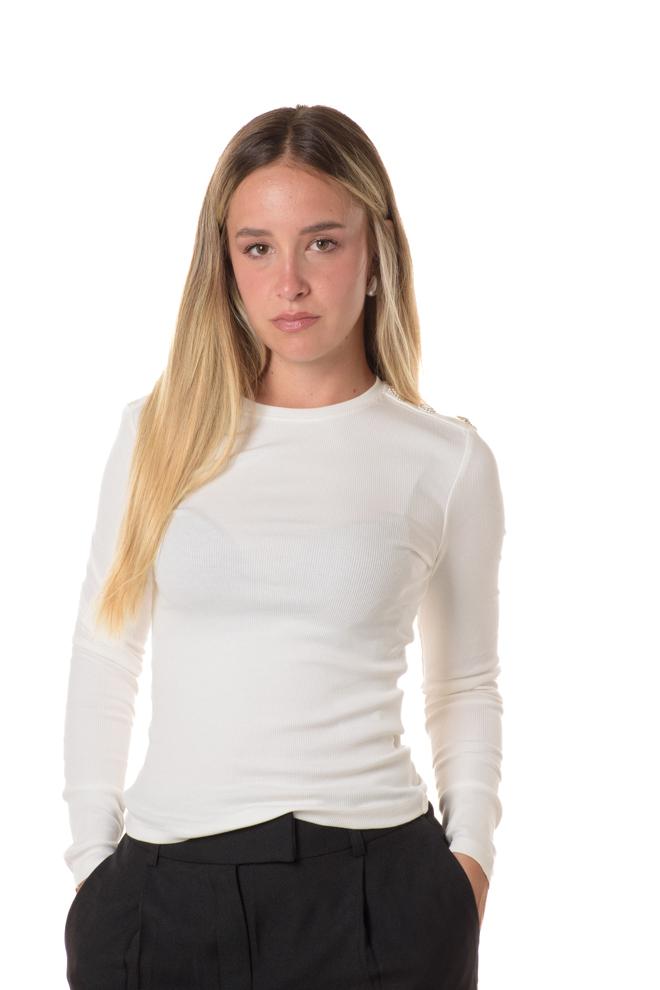 Maglia Ckeckie Donna 15330371BIANCO ONLY