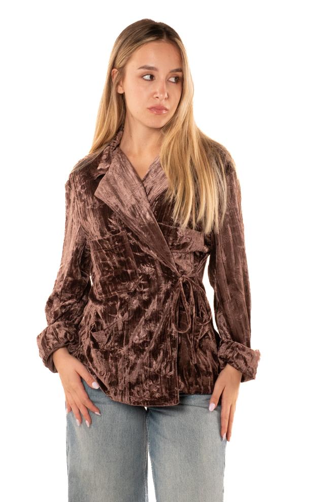 Blazer Velluto Donna 