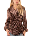 Blazer Velluto Donna 