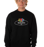 Felpa Rotten Uomo 25WPRFE535NERO PROPAGANDA