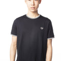 T-shirt Girocollo Uomo Blu 