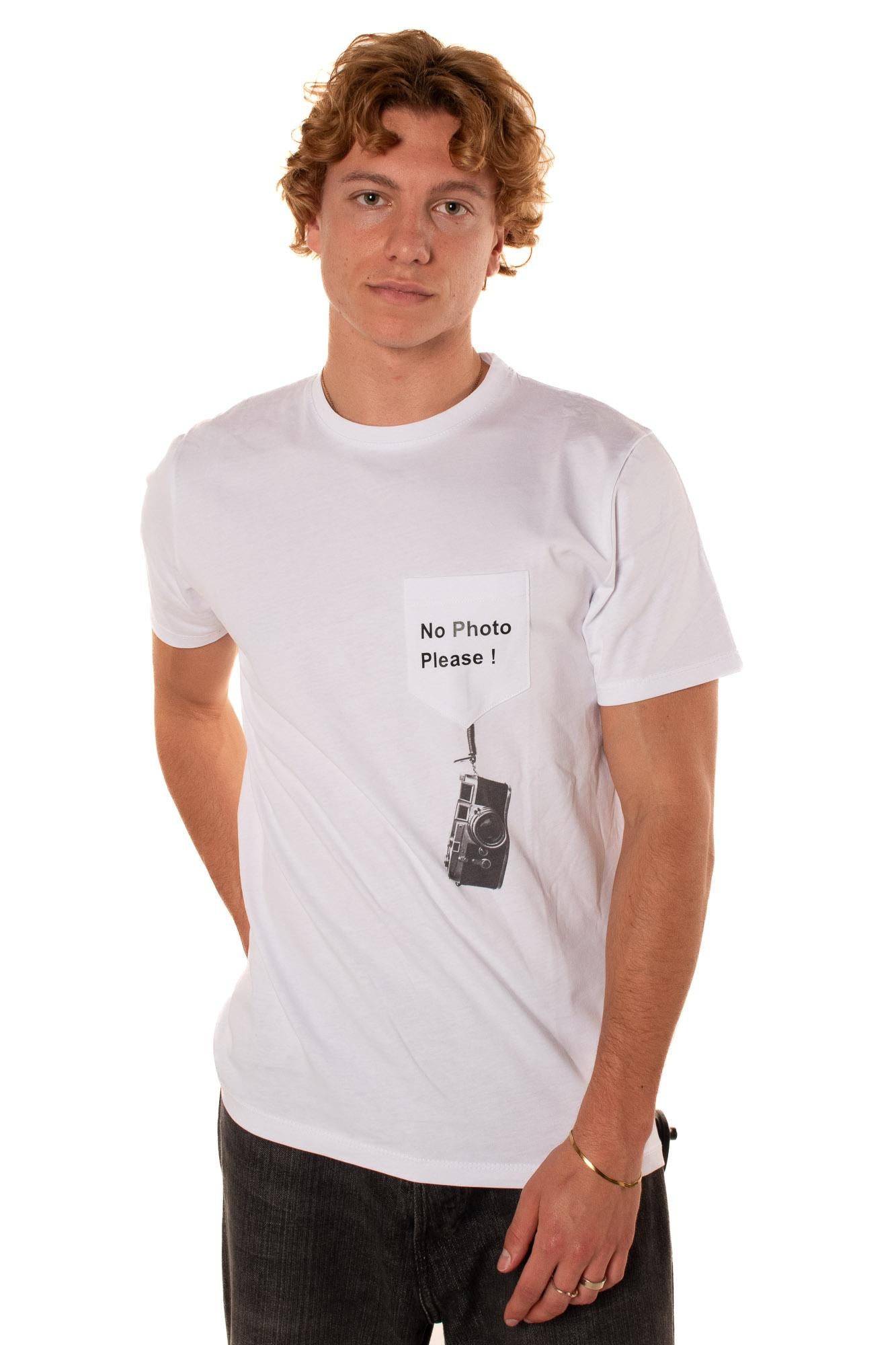 Tshirt No Photo Uomo 