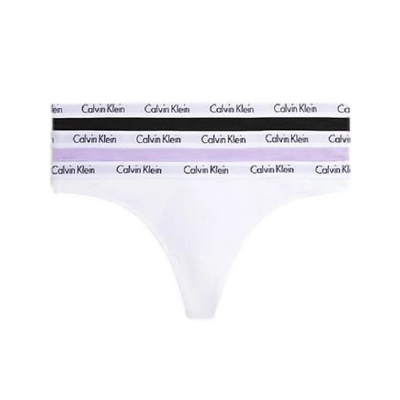 Perizoma 3Pack Donna Multicolor 000QD3587EMULTICOLOR CALVIN KLEIN