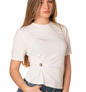 Tshirt Elena Detail Donna 