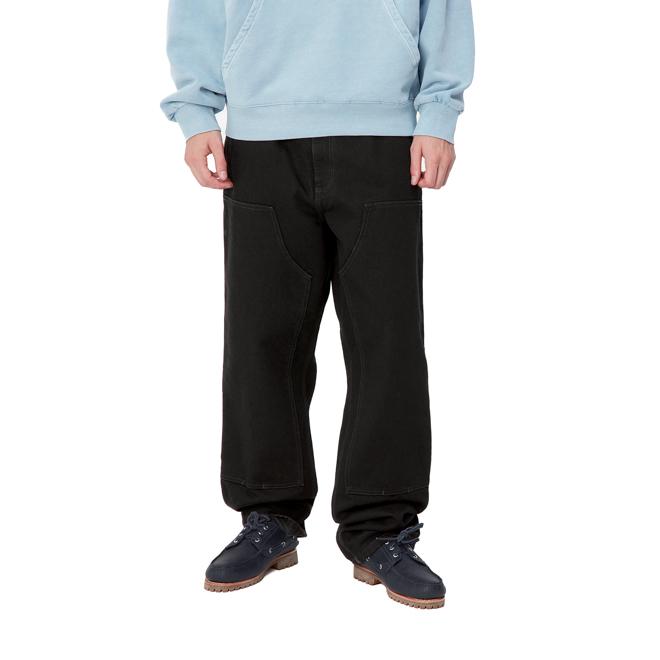 Jeans Doubleknee Rinsed Uomo 32699NERO CARHARTT