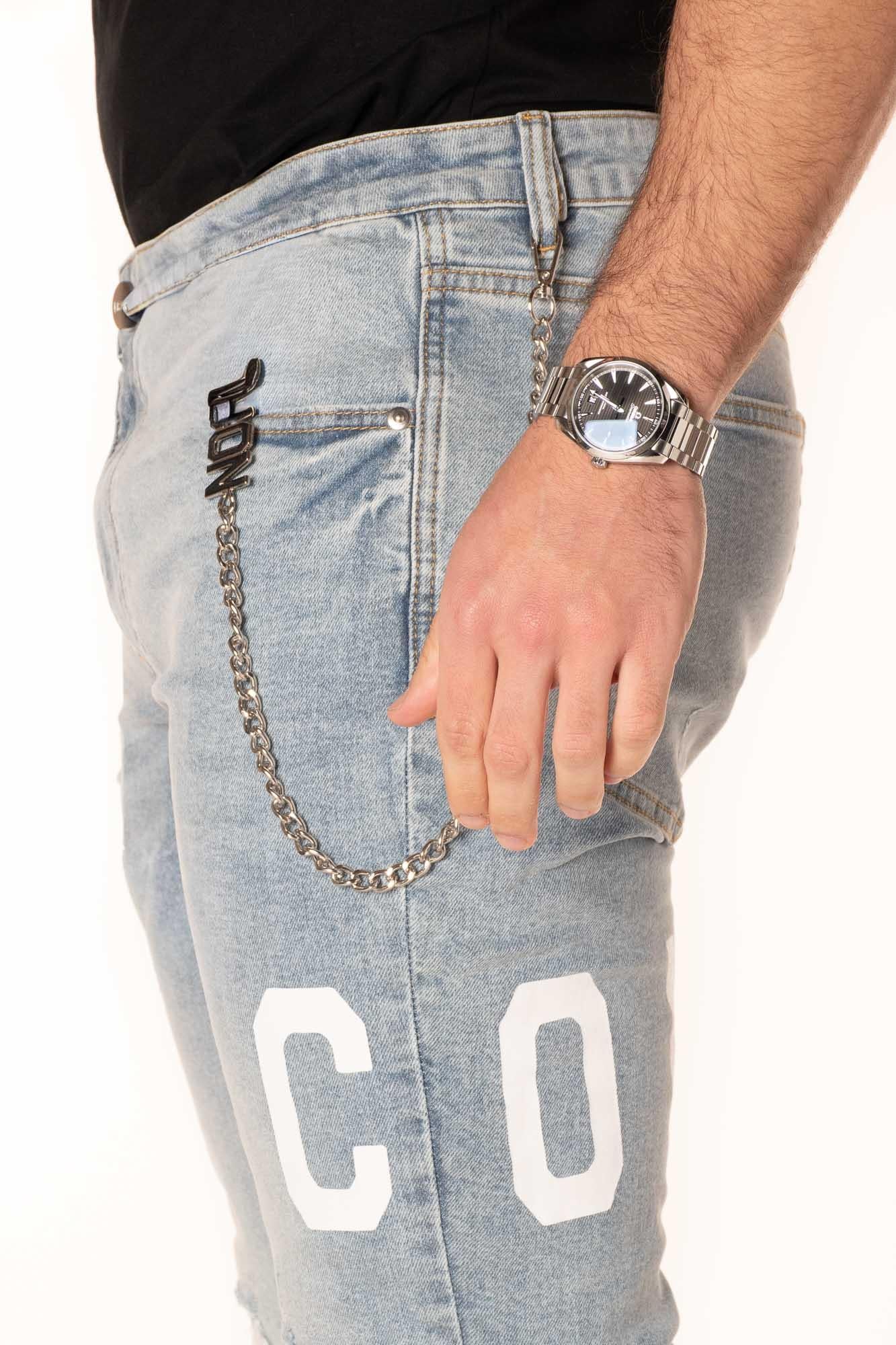 Jeans Logo Uomo 
