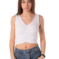 canotta nilan v- neckdonna bianca 15322089BIANCO ONLY