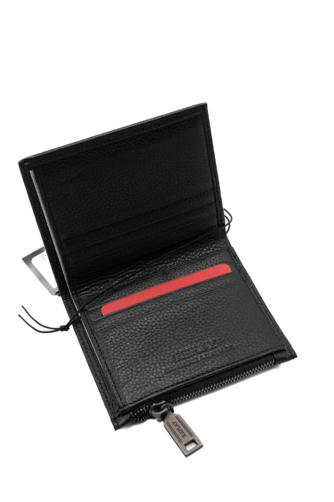 Portafoglio Folder Uomo FM5335.001.A1202CNERO REPLAY