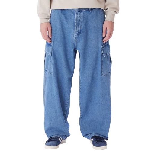 Jeans Big Wig Cargo Uomo Celeste 142010094CELESTE OBEY