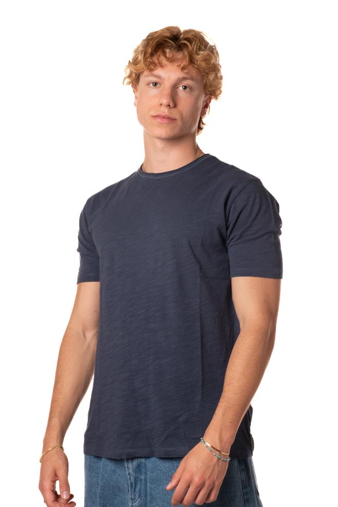 T-Shirt Cotone Fiammato Uomo 