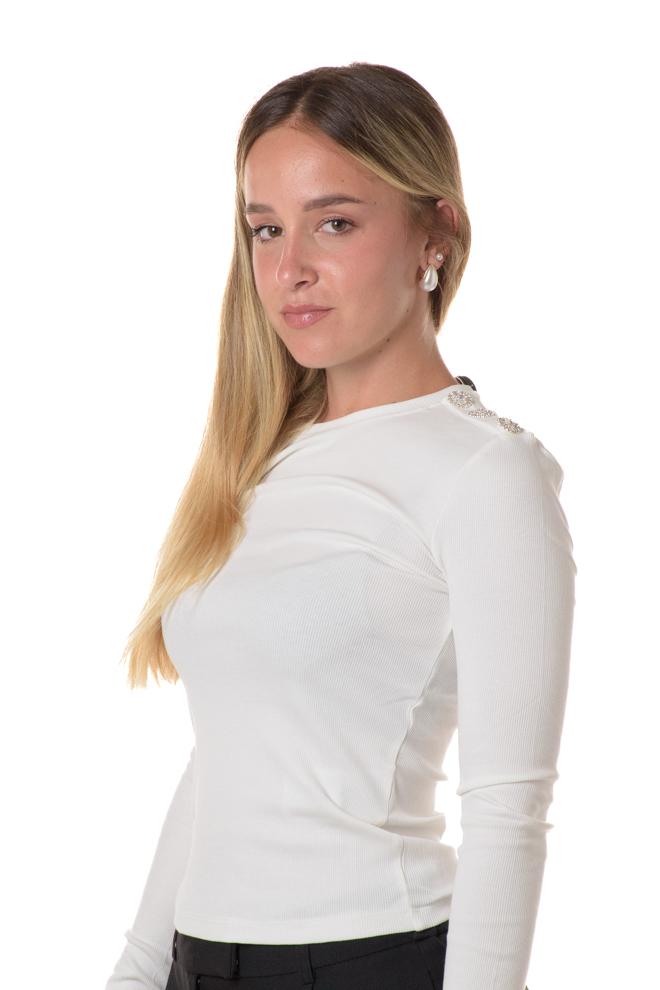 Maglia Ckeckie Donna 15330371BIANCO ONLY