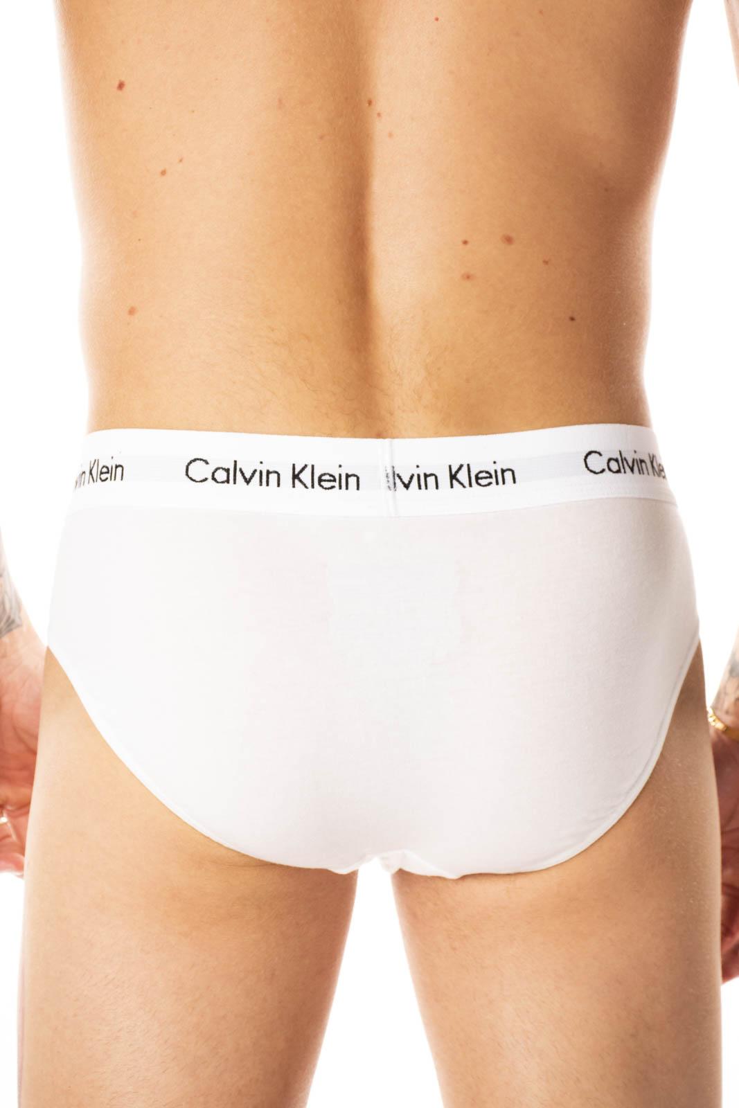 Calvin Klein Slip Cotton Stretch 3-Pack Uomo 