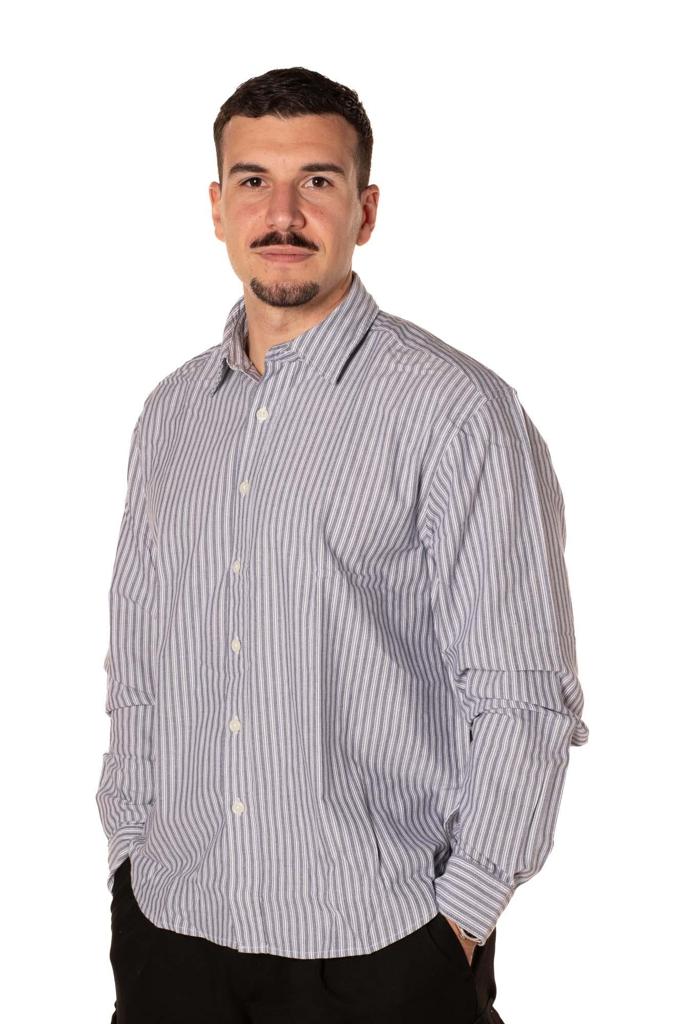 Camicia Righe Uomo 
