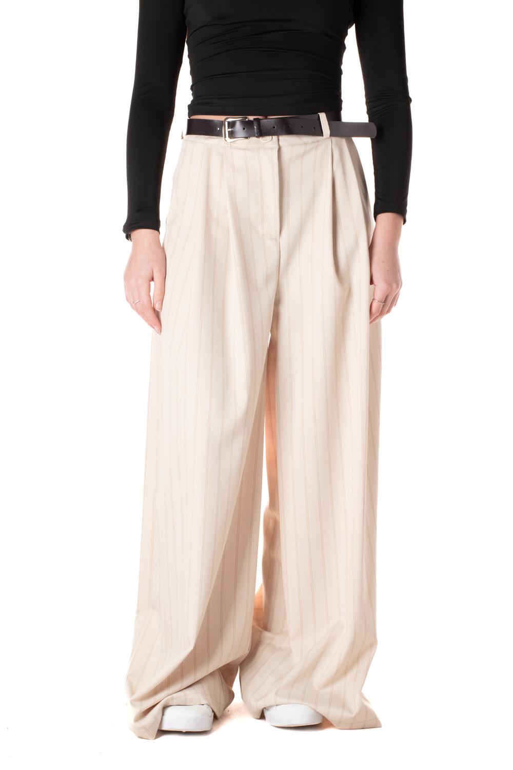 Pantalone Palazzo Donna PMA-N094BEIGE HAVEONE