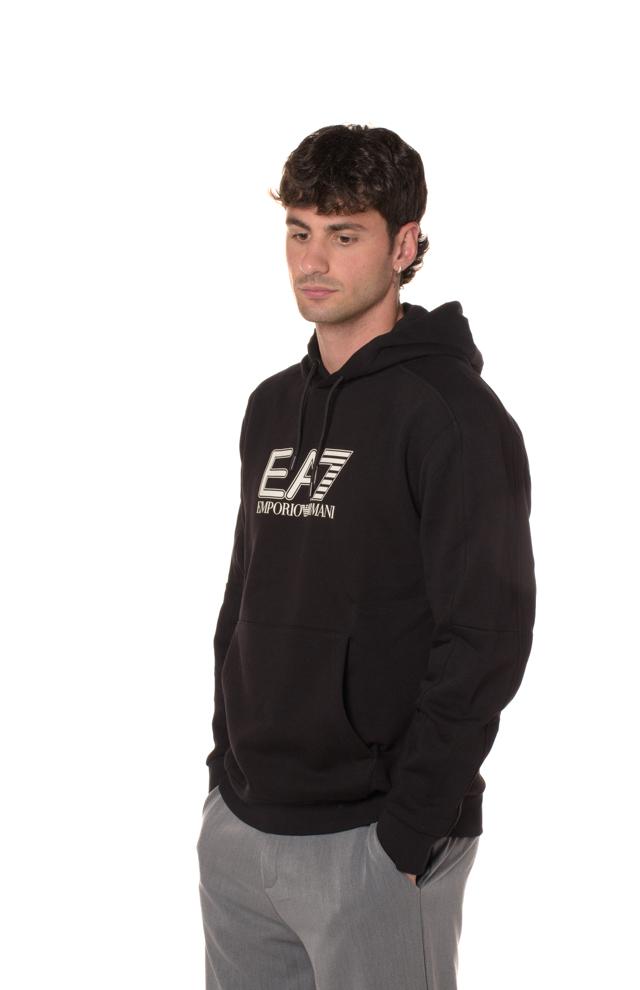 Felpa Gold Uomo 6DPM02NERO EA7