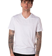 Tshirt Solid Vneck Uomo LVHM298BIANCO CALVIN KLEIN