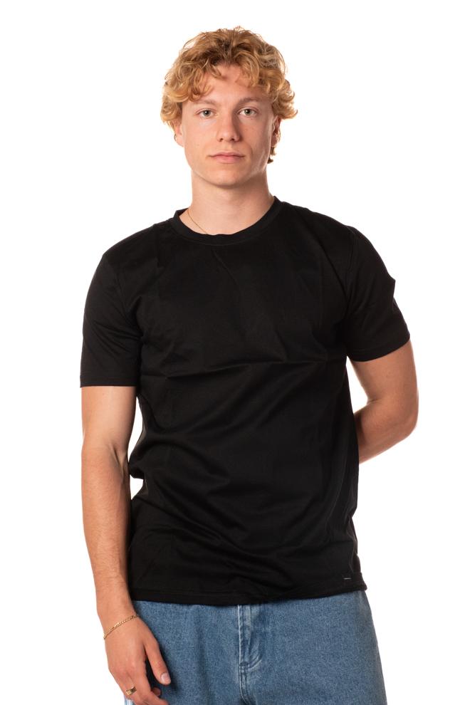 Tshirt Filo Scozia Uomo MV-021NERO TELAMIRA