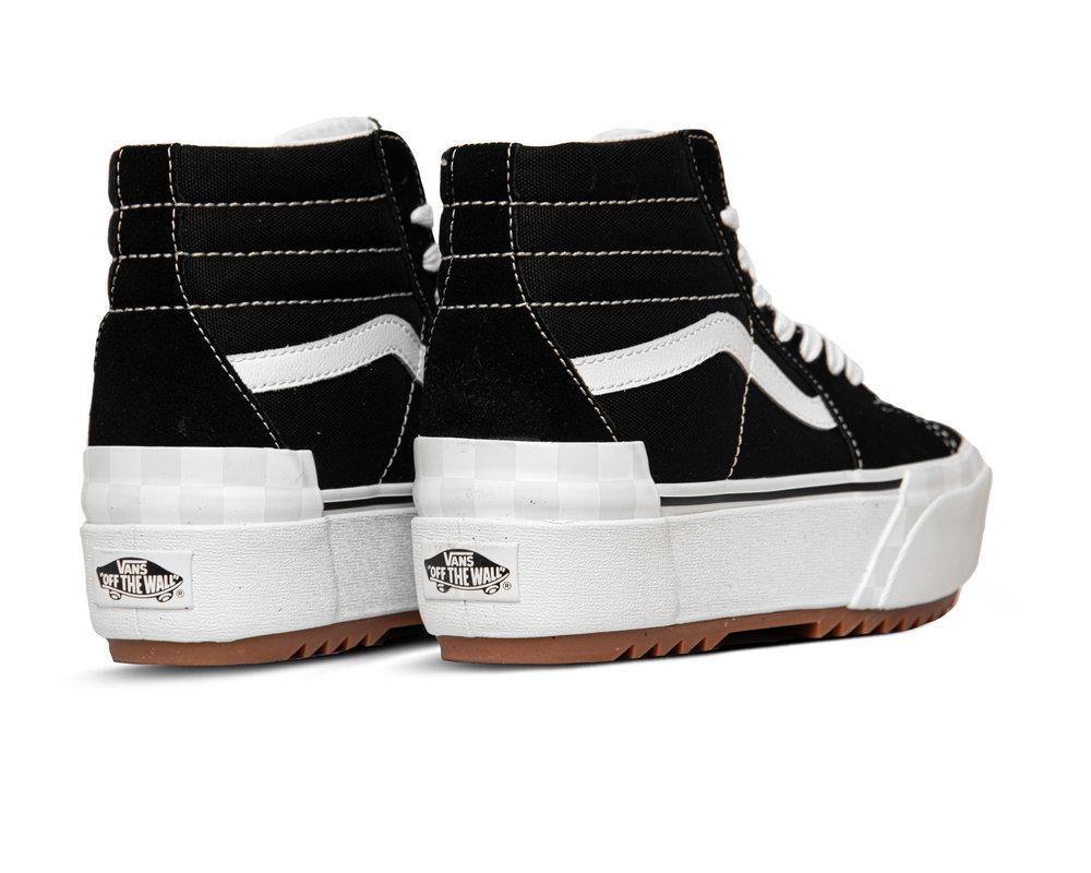 VANS DONNA SK8-HI STACKED VN0A4BTW5ZN1NERO VANS