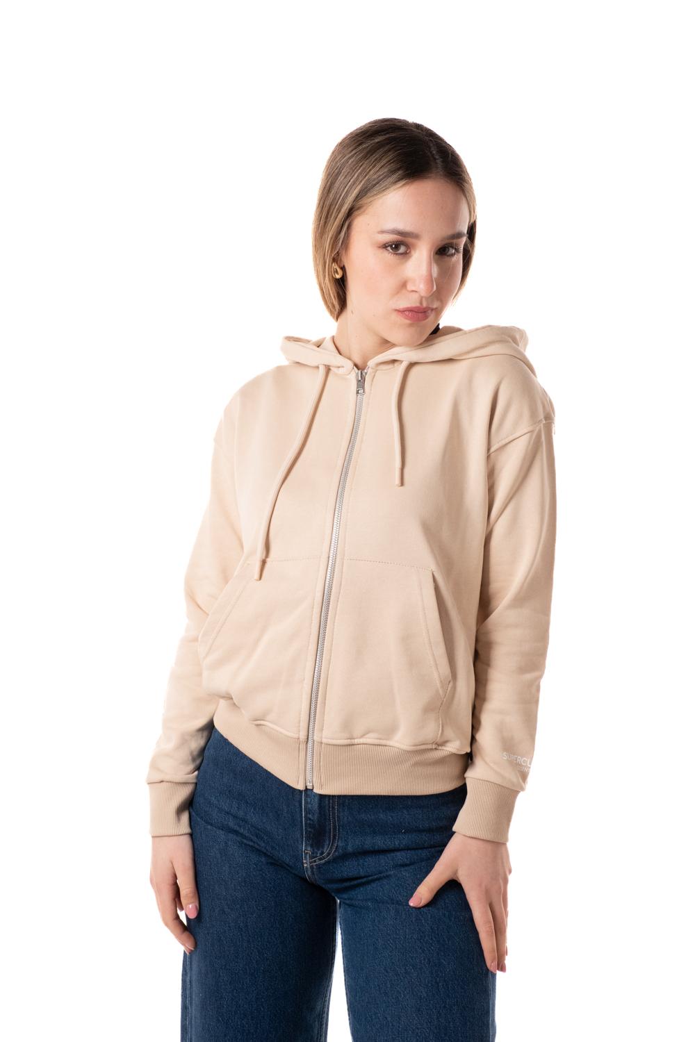 Felpa Etta Donna ETTABEIGE SUPERCULTURE