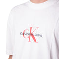 tshirt archival monologo uomo bianca J325427BIANCO CALVIN KLEIN