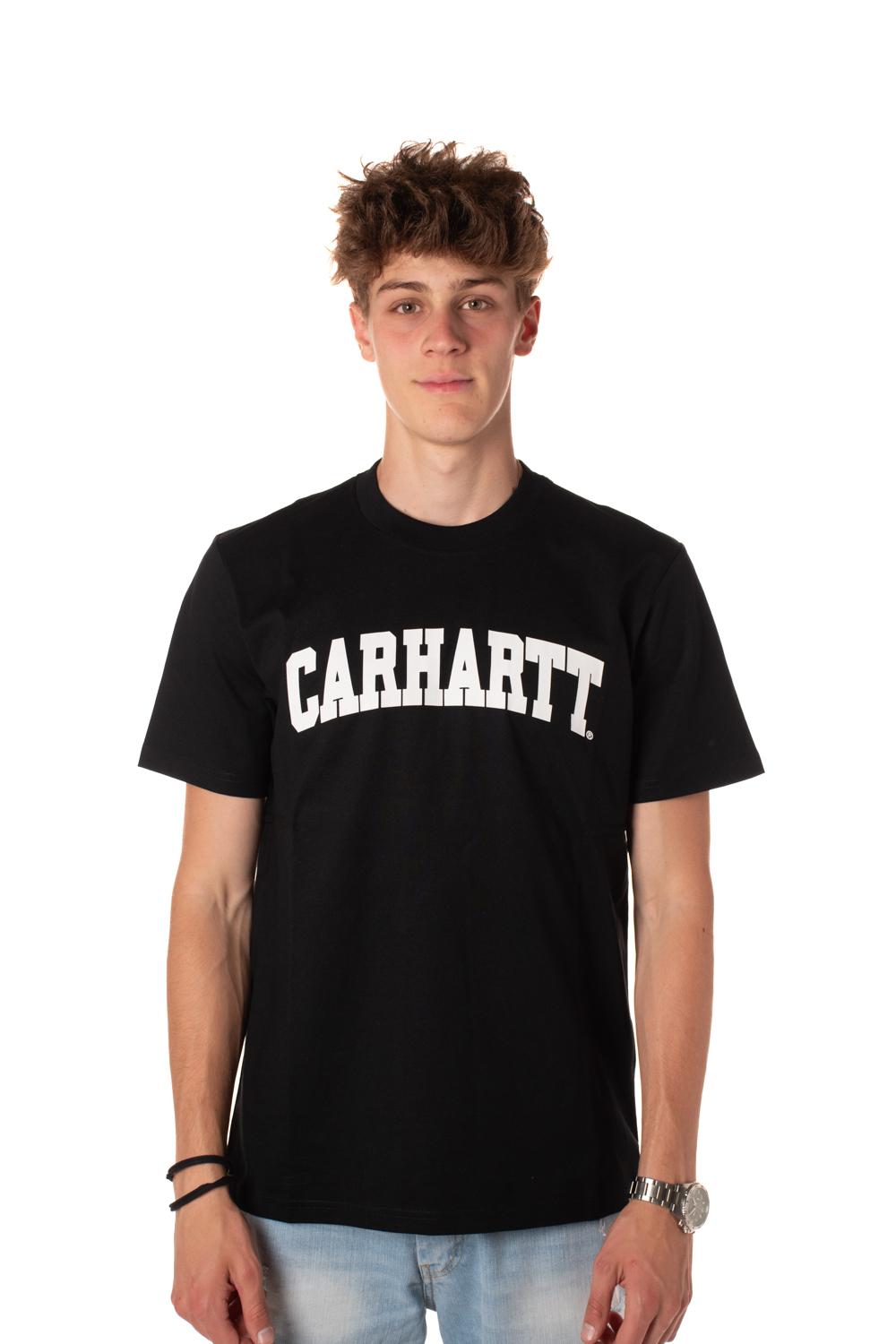 t-shirt university uomo IO28990NERO CARHARTT