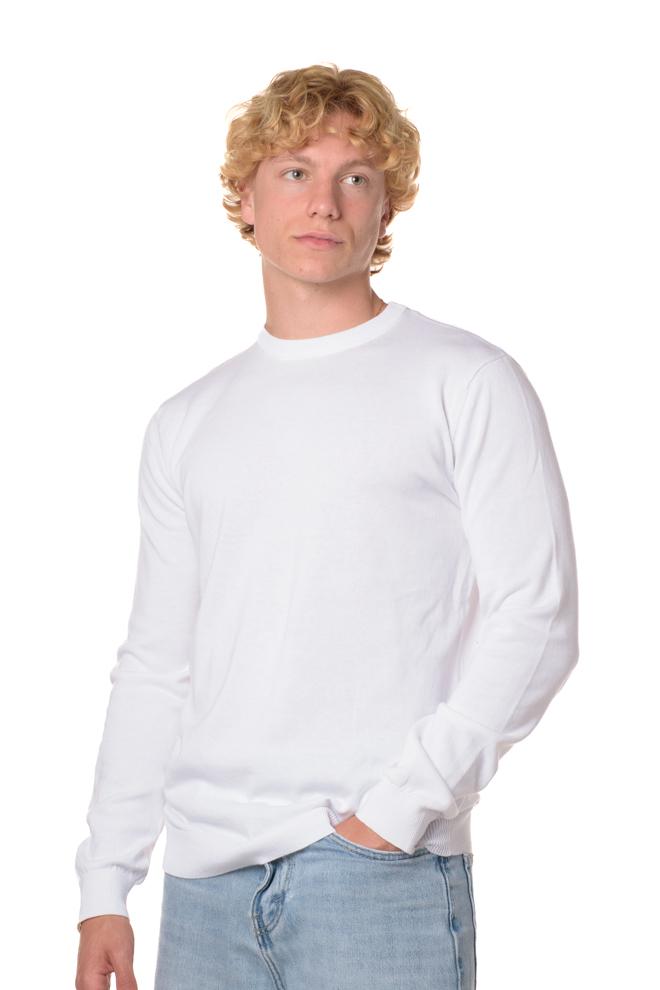 Maglione Estivo Uomo MV-009BIANCO TELAMIRA