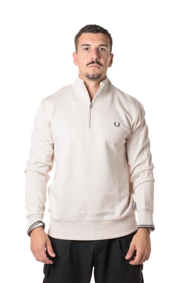 Felpa Half Zip Uomo 