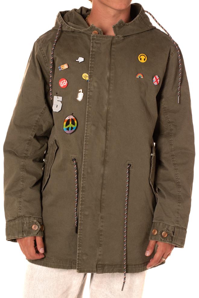Parka Olive Uomo M252302VERDE BERNA