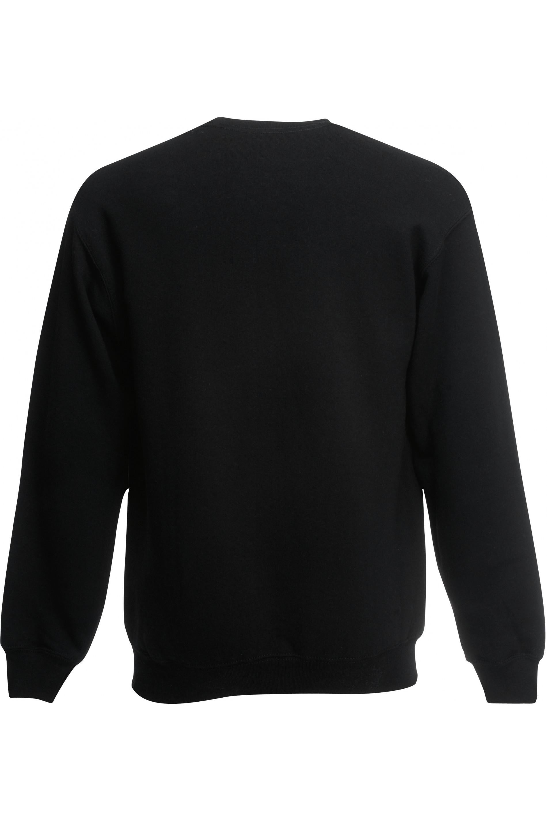 Felpa Girocollo Classic Unisex Nera fruitgirocolloNERO FRUIT OF THE LOOM