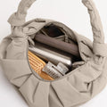 Pleat Moon Bag Large 