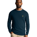 Maglione Misto Cotone Lana Uomo Blu KN400BLU LYLE & SCOTT