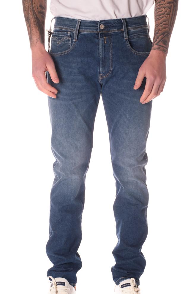 Jeans Anbass Hyperflex Uomo Blu M914Y.661OR1BLU REPLAY