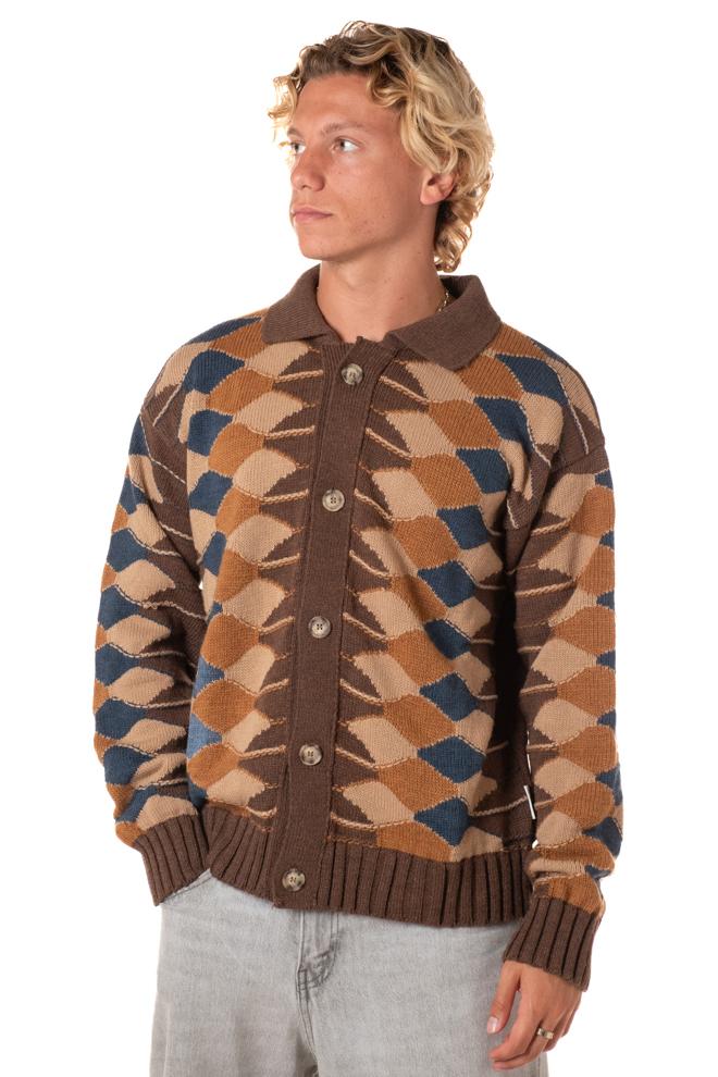 Cardigan Colletto Uomo M252012MULTICOLOR BERNA