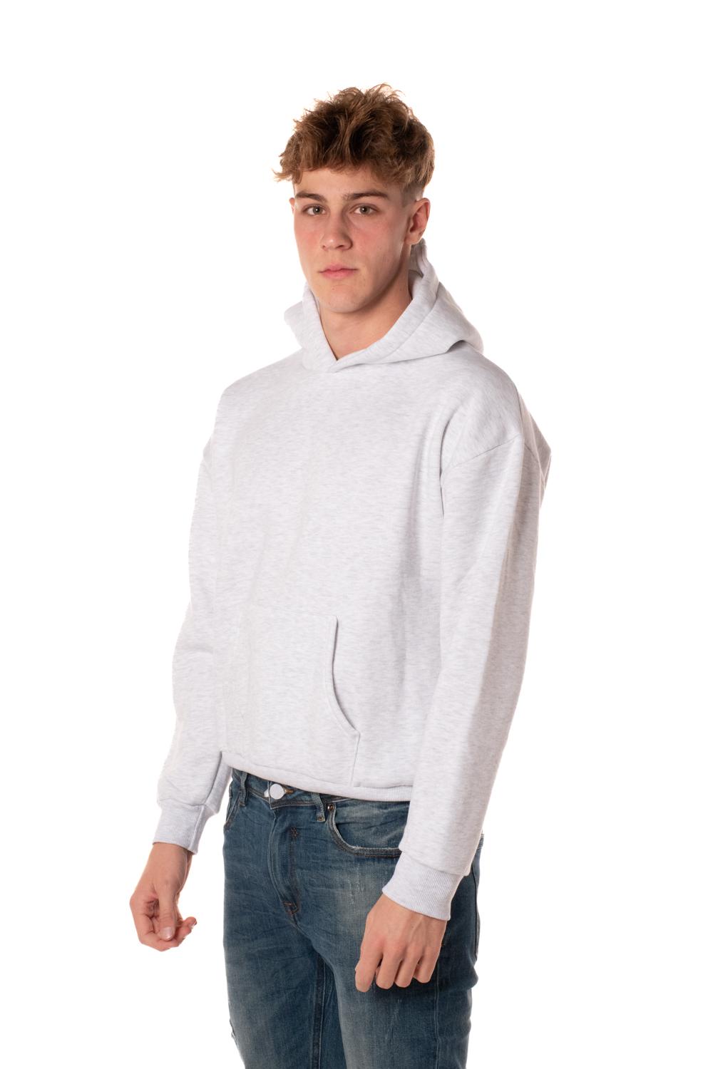 Felpa Boxy Uomo TOK004GRIGIO TOKYO COUTURE