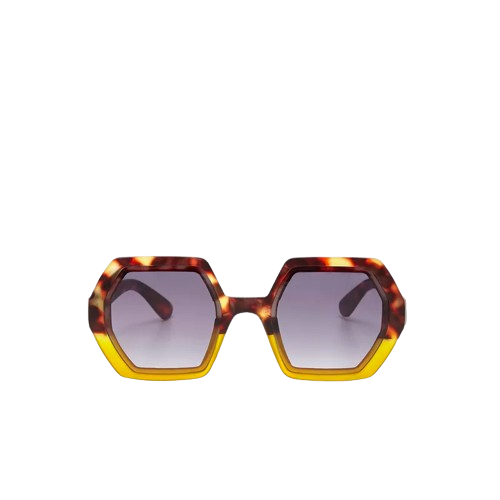 Occhiali Sole Emma Unisex Havana Yellow 