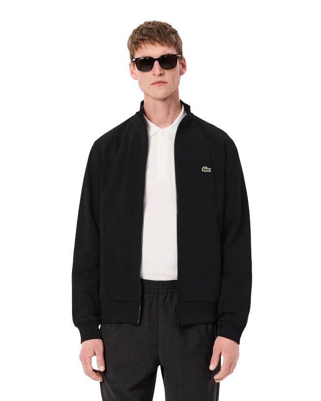 Felpa Zip Uomo SH9622NERO LACOSTE