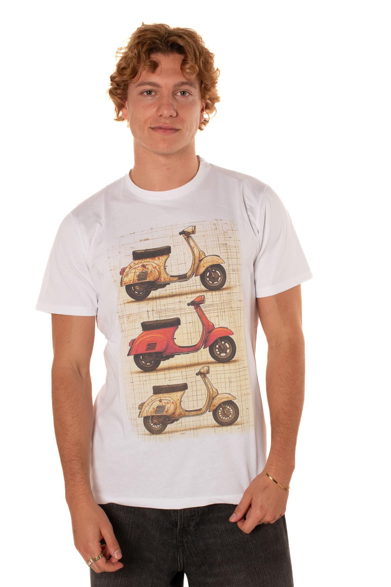 Tshirt Red Rusty Uomo 